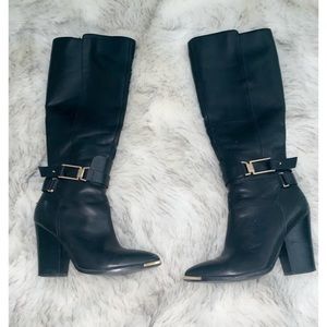 Aldo Women’s Black Leather Boots